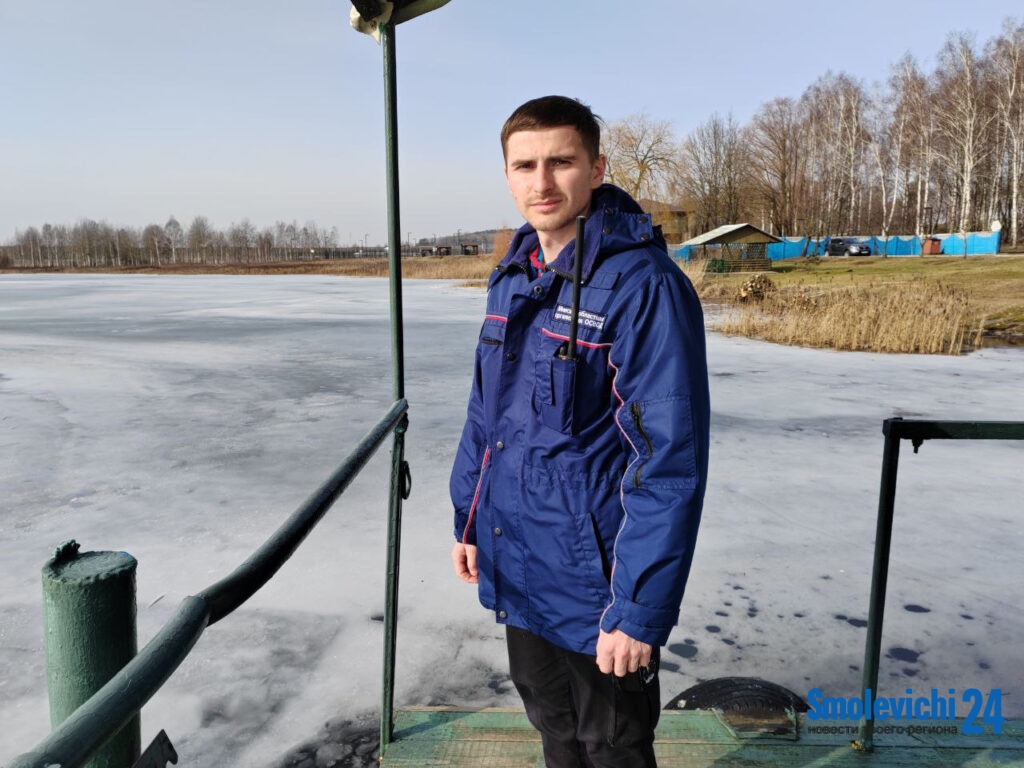 Рейд по Смолевичскому водохранилищу. Остались ли на льду смельчаки?