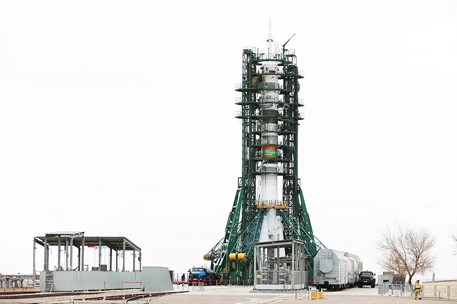 Пуск ракеты с кораблем «Союз МС-25» отложен