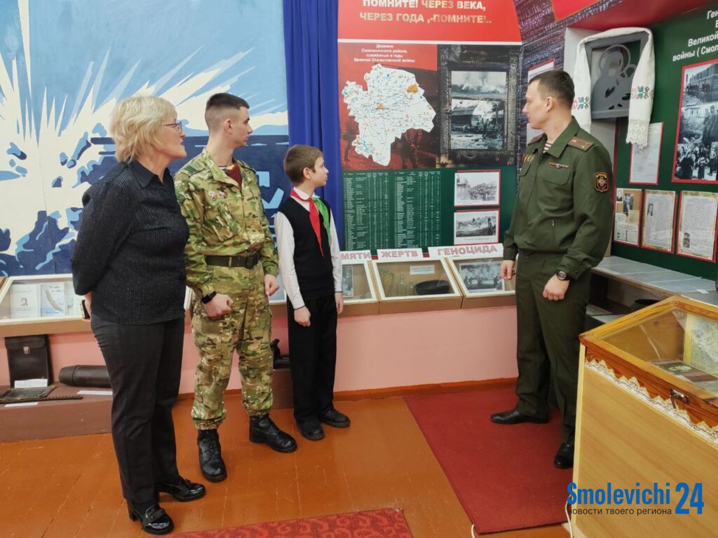 Выпускник Кленникской школы удостоен крапового берета. Как поздравили семью военнослужащего