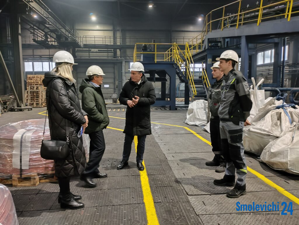 Николай Парамонов встретился с коллективом «Цветмета»