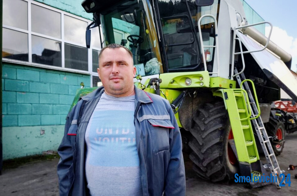 «Спасибо тебе, папа»: родные благодарят хлебороба из Смолевичского райагросервиса за труд и преданность родной земле