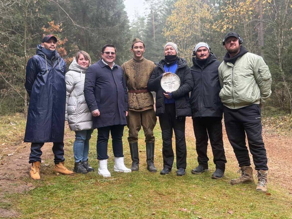 В Смолевичском районе сняли эпизоды фильма «Почтальон Победы»