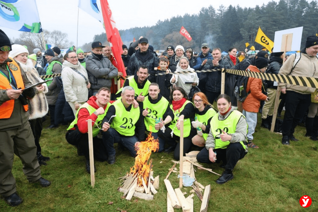 МП на эстафете чемпионата по колке дров показала, что сила — в команде