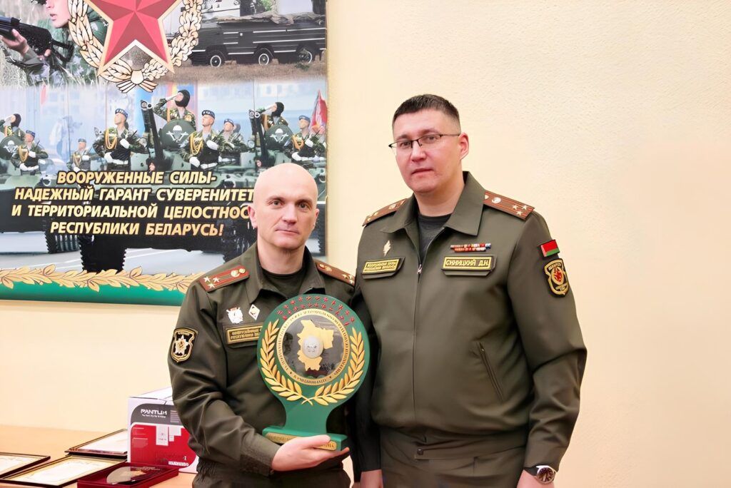 Не подвел свою команду: военный комиссар из Смолевичей признан лучшим