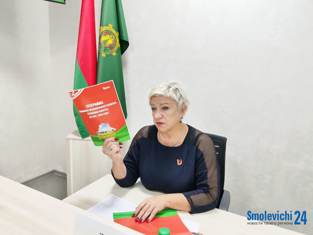 «Будущее Беларуси зависит только от нас». Делегат ВНС провела встречу в трудовом коллективе