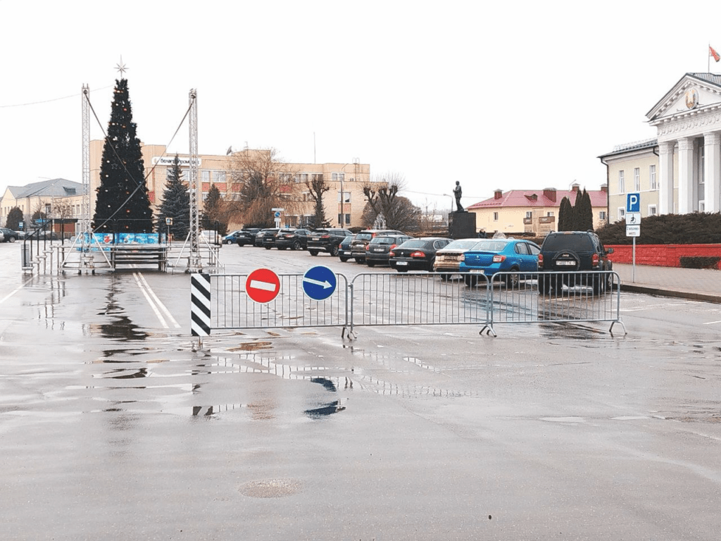 Центр города перекроют до 8 января