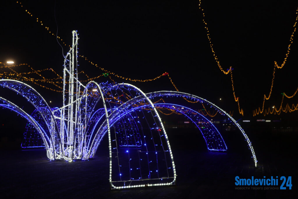 ФОТОФАКТ. Посмотрели на город с новогодней иллюминацией