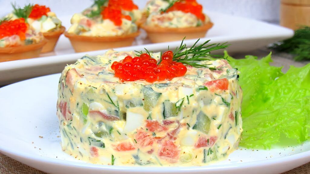 Необычным рецептом Оливье поделилась жительница Зеленого Бора