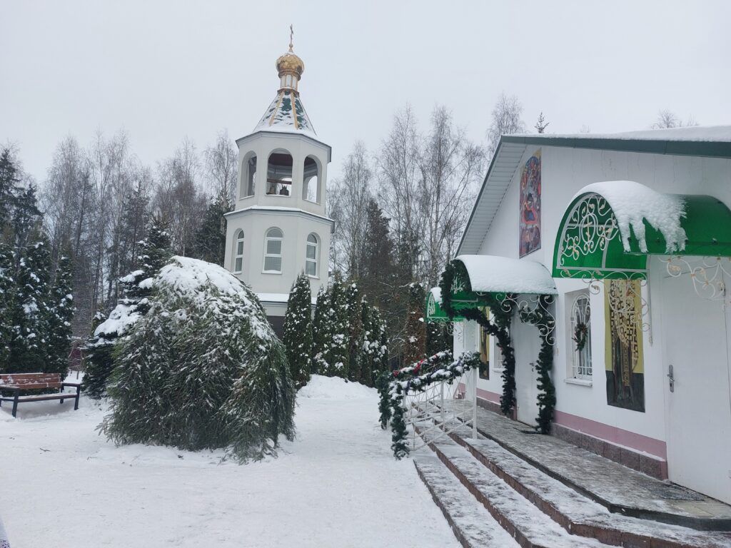 «Тепло должно быть не только снаружи, но и внутри». В Храме Рождества Христова деревни Задомля встретили праздник