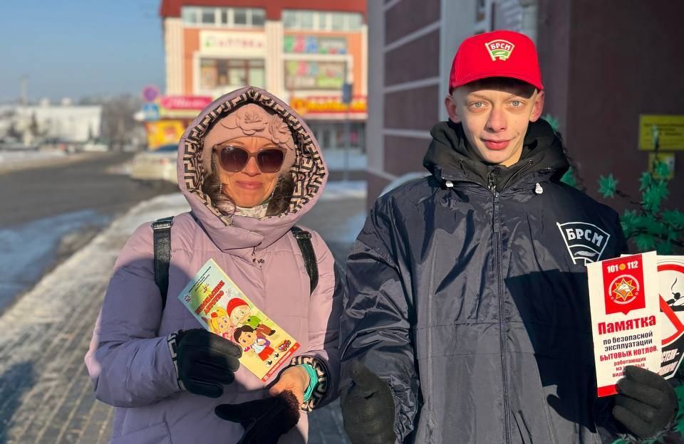 В Смолевичах прошла акция по предупреждению гибели людей на пожарах