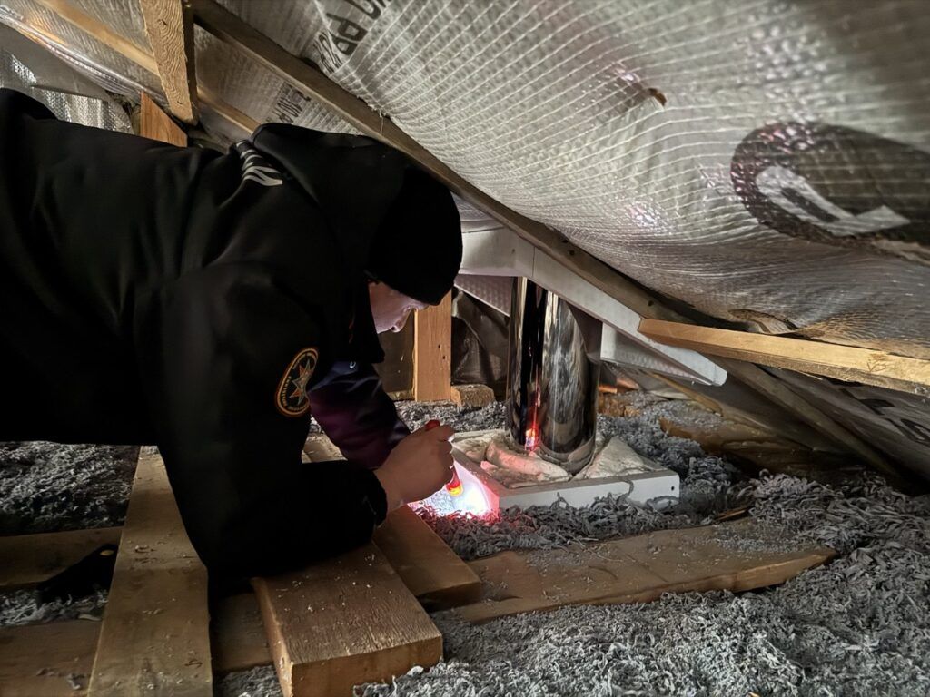 Узнали, сколько домовладений Смолевиский РОЧС проверил сегодня в Драчковском сельсовете