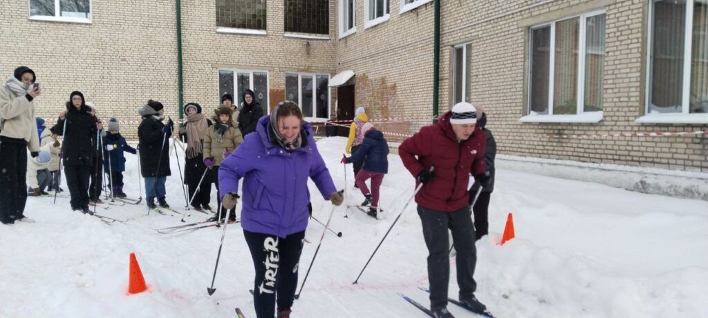 В Драчковской школе прошел спортивный праздник «Лыжные эстафеты»