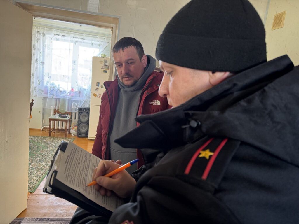 Узнали, сколько домовладений Смолевичский РОЧС проверил сегодня в Озерицко-Слободском сельсовете