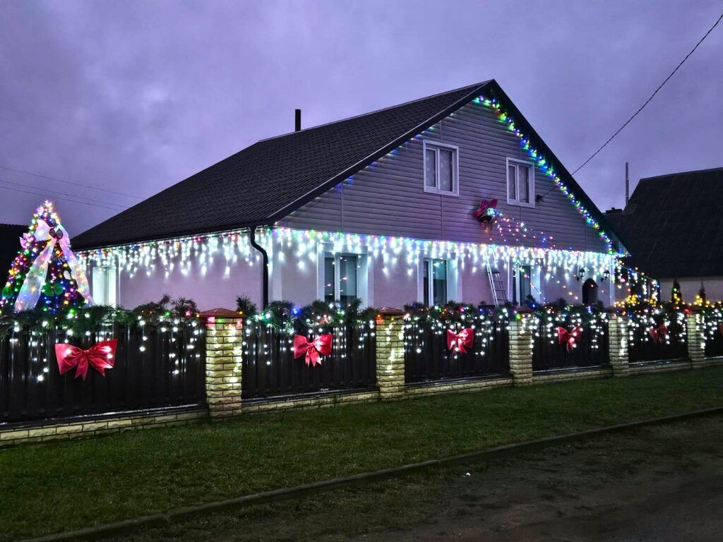 В Смолевичах подвели итоги конкурса на лучшее новогоднее оформление