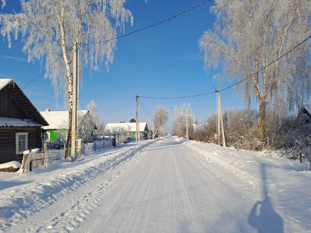 Фотофакт. Заснеженные деревни попали в объектив нашего корреспондента