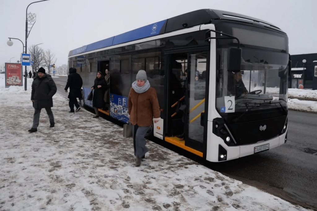 Электробусы «Ольгерд» готовятся выйти на маршрут Минск – Смолевичи. Дата уточняется
