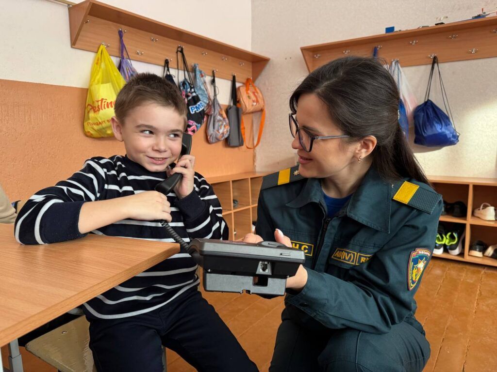 Смолевичский РОЧС учит детей правилам пожарной безопасности