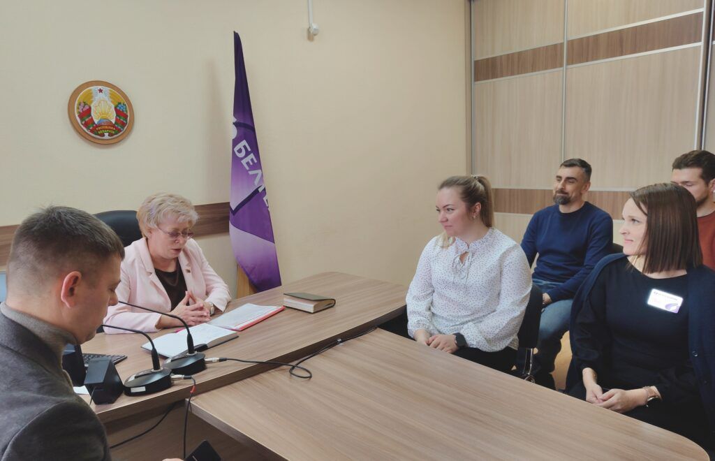 Председатель райсовета встретилась с работниками зонального узла электросвязи