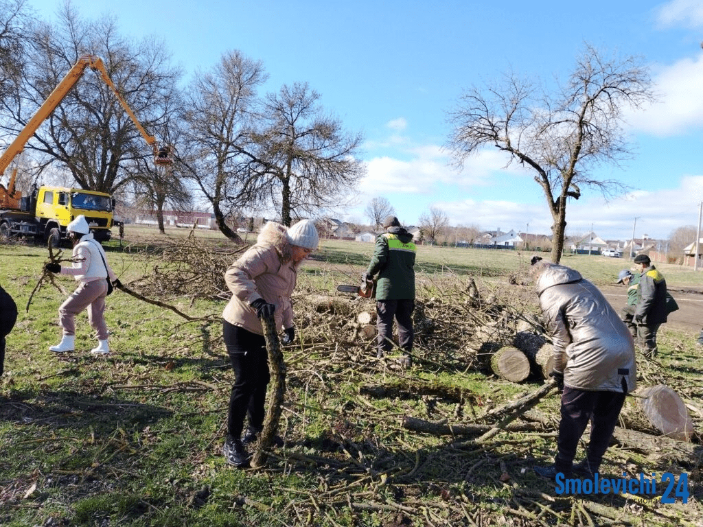 Узнали, когда на Смолевиччине пройдет районный субботник