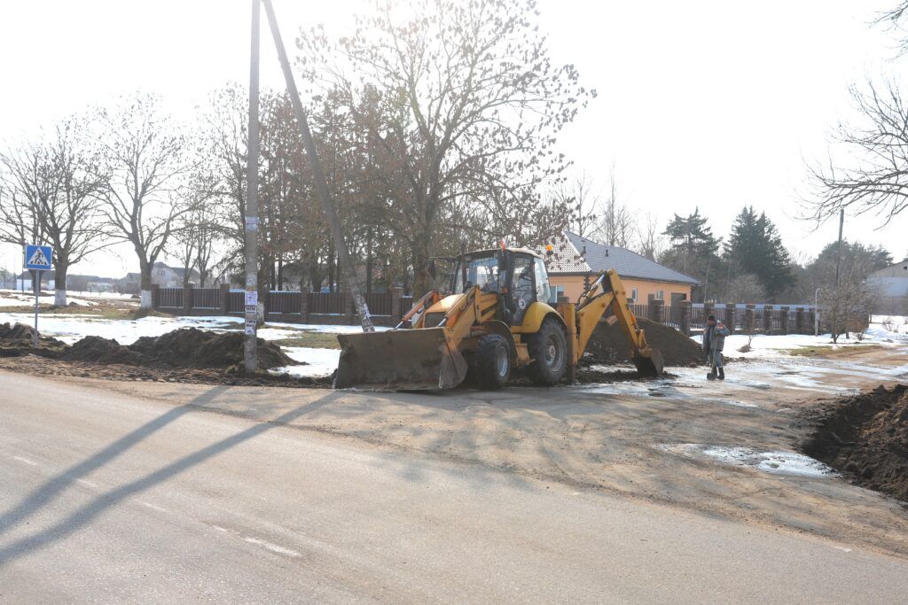 Узнали, когда жители Заречья смогут пройтись по новым тротуарам