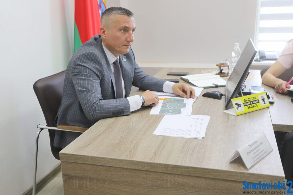 Скачки напряжения, 80 метров гравия и земельный захват: Николай Парамонов разобрал проблемы Смолевичского района