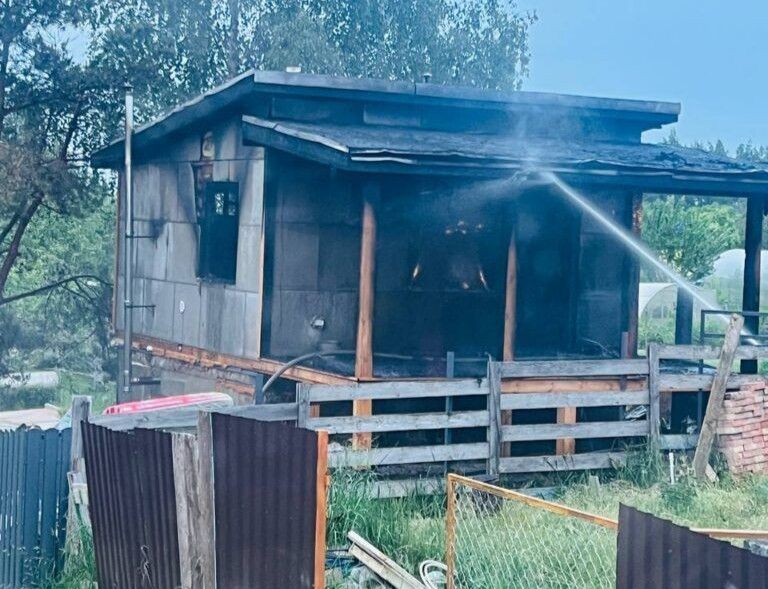 В Заболотском сельсовете произошёл пожар в бане
