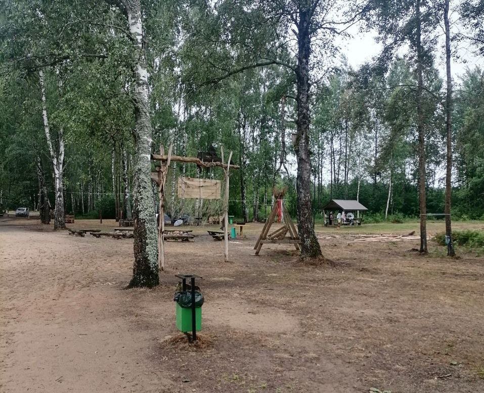 Посмотрели, что нового сделали активисты в зоне отдыха Зеленого бора