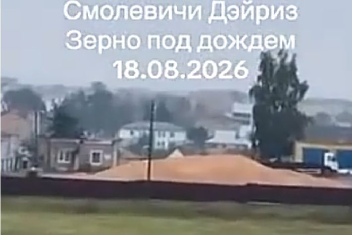 В «Смолевичи Дэйриз» прокомментировали видео с зерном на открытой площадке