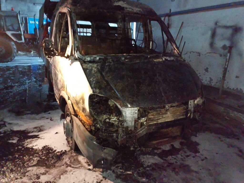 В Смолевичах на улице Кузнечная произошел пожар