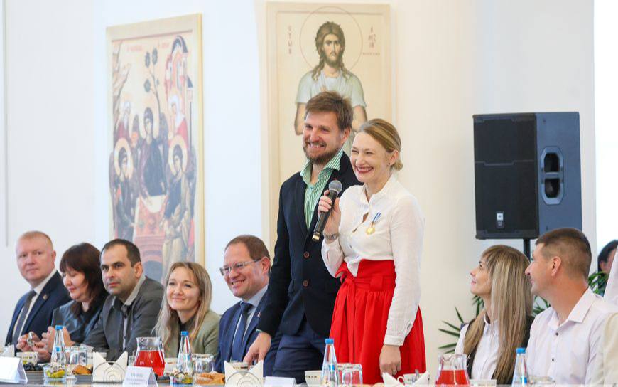 Смолевичская многодетная семья поделилась впечатлениями о Международном форуме